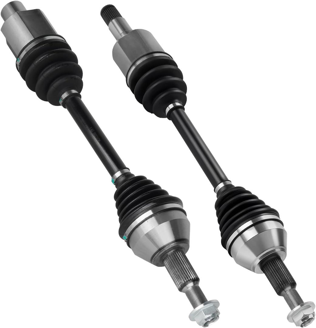 2 pcs Front Left&Right CV Axle Shaft Set for 3.6L 4L for Dodge Grand Caravan 08-20, for Chrysler Town & Country 08-16, for Volkswagen Routan 09-10, for Ram C/V 3.6L (Only for Automatic)