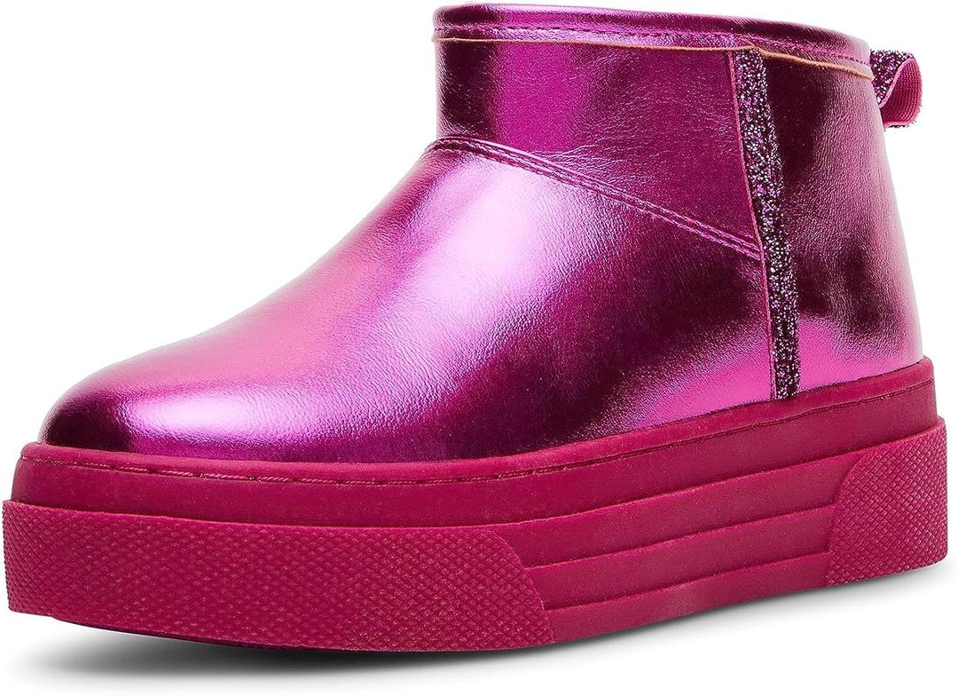 Steve Madden Girl's Bilie Fashion Boot (3 Little Kid, Pink)