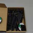 12 Pack Metal Replacement Spike Stakes for Solar Lights Outdoor - 0.78" x 5.3" Solar Light Stakes for Garden Lights Landscape Yard Pathway Patio Lamps Pole