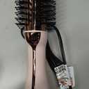 Umeely Hair Dryer Brush Blow Dryer Brush in One, Upgraded 4 in 1 Hair Dryer and Styler Volumizer with Negative Ion Anti-frizz Ceramic Titanium Barrel Hot Air Hair Straightener Brush (Pink)