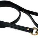 Ray Allen Mfg Signature K9 Biothane Leash, 4-Feet x 5/8-Inch, Black