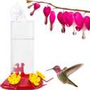 PerkyPet Plastic Window Mount Hummingbird Feeder with Perches  8 oz Hummingbird Nectar Capacity, 217  Hummingbird feeders for outdoors