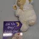 MyMateZoe Baptism Gifts for Boys, Great Christening, Dedication and Baptism Gift Set for Boys and Newborn Baby, Includes 7" Praying Lamb Plush Toy and Let Us Pray Baby Book in Keepsake Gift Box