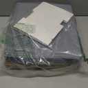 Decorative Photo Storage Box - 2 Pack Linen Photo Box Organizer with Dividers, Fits Holds Up to 1700 Pictures and 4x6 Photos, Memory Keepsake Organizer for Scrapbook Supplies, Cards, Stamps (Grey)