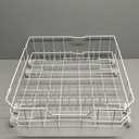 Upgrade WD28X10384 Lower Rack Assembly for GE Dishwasher Rack Replacement, Fits for GE Dishwasher GLD4560V00SS GLD5660N00SS GHDA485N10CS GHDA480N10WW, Includes 8 Rollers, 22.2"D x 21.3"W x 7.3"H