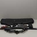 Knixxo Archery 51" Takedown Recurve Bow and Arrows Set for Adults,Right Hand Practice Kit with 6pcs Real Feather Carbon Arrows for Beginner (40LB, Black)