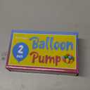 Balloon Pump Hand Held, Inflator Air Pump for Balloons - 2Way Dual Action, Friends can Help - Sturdy Ballon Inflator Pump