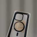 Miracase Magnetic for iPhone 15 Pro Case [Compatible with MagSafe] Full-Body Phone case with Built-in Glass Screen Protector& Camera Protector, Military Drop Proof 15 Pro Cover 6.1 inch, Storm Blue