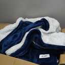 WOOMER Heated Blanket King Size,Durable Flannel and Soft Sherpa,Dual Control,90  100 Electric Blanket, 10 Heat Levels&0.5-12h auto-Off, Overheat Protection,Energy Efficient