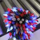 240 LED 78FT C6 Christmas String Lights, Super Long Christmas Lights Outdoor Indoor with 13 Modes & Timer, Waterproof Fairy Twinkle Light Plug in for Tree Garden Party Xmas Decorations (Red & White)