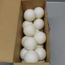 D-Xam Multi Color, Orange or White Ping Pong Balls Table Tennis Ball for Games Arts Pack of 50, 30 & More, 40mm Pong Balls Party Pets School Activities Christmas Halloween Assorted Colors