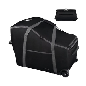 SCTEL Infant Car Seat Travel Bag Fit Doona Car Seat Stroller and Base, Chicco Keyfit 35 and Base, Doona Travel Bag with Wheels, Padded Car Seat Bags for Air Travel, Nuna Travel Bag with Zipper Pocket