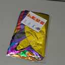 20 Assorted Color Heart Shaped Balloons 18 Inches 10 Kinds of Rainbow Party Foil Balloons, Foil Balloons for Party Decoration, Birthday Party Supplies or Wedding Ceremony (Mixed-no Pumb)