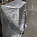 Center Console Boat Cover UPF 50+, 420D Waterproof Boat Cover, Center Console Cover with Windproof Straps, Silver(Large Size up to 30" L 40" W 44" H)