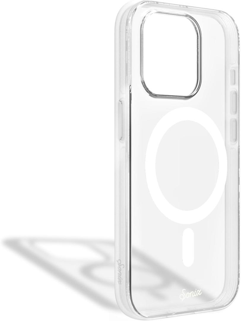 2 x Sonix Case for iPhone 15 Pro | Compatible with MagSafe | 10ft Drop Tested | Clear