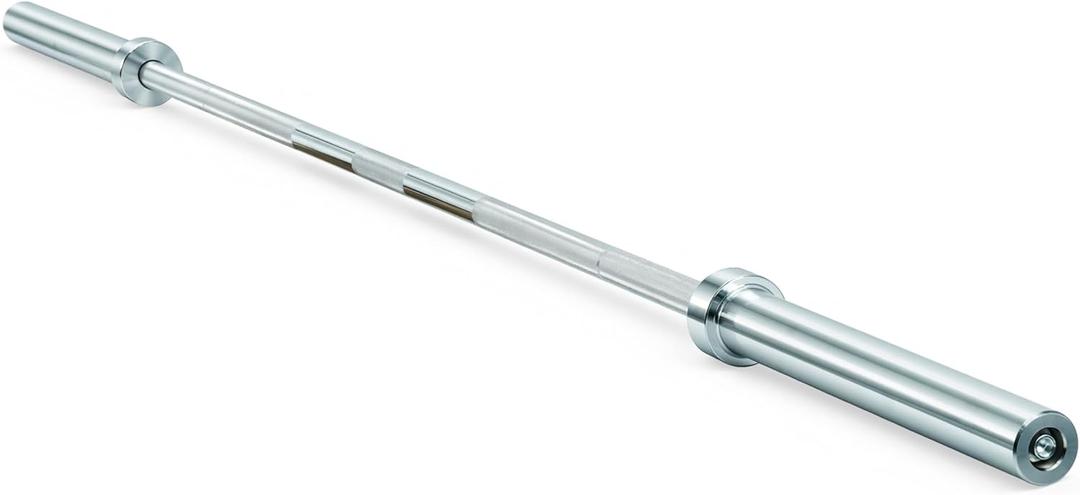 CAP Barbell 2-Inch Olympic 7 ft Barbell Bars | Multiple Options (Chrome)