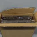 Wooden Crates 2 Pack, Hollow Rabbit Wooden Crates for Display & Storage, Farmhouse Handmade Wood Crate with Handles, Rustic Large Decorative Wood Crate Box for Display