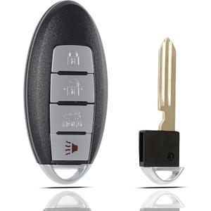 MechanMagic Smart Key Fob Remote Replacement Fits for Nissan Sentra Versa 2013 2014 2015 2016 2017 2018 2019 Keyless Entry Remote Control CWTWB1U840 285E3-3SG0D 46 Chip 4 Buttons