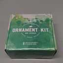 Little Hippo Baby Ornament Keepsake Kit (Newborn Bundle) - 2 Easels, 4 Ribbons & Letters! Handprint and Footprint Clay Casting Kit for Baby Shower Gifts, Boys & Girls