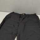 FANARCHER Mens Cotton Linen Pants Drawstring Loose Beach Pants with Pockets (X-Large, Black)