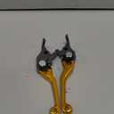 Aramox Clutch Brake Lever Handle, 1 Pair of 22mm 7/8" Universal Motorcycle Clutch Drum Brake Lever Handle (Gold)