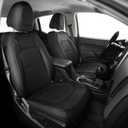Covertopia Chevy Colorado and GMC Canyon Seat Covers, fit for 2023 2024 2025 Colorado and Canyon Crew Cab (Black)