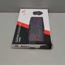 Redragon S101M-KS Gaming Keyboard and Mouse Wireless with Tri-Mode, RGB Keyboard and 4800 DPI Gaming Mouse, 10 Independent Multimedia Keys for Wins, PC, Computer, Wireless S101 Ideal for Gamer (Black-New)