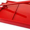 12" Commercial Steel Tortilla Press-Heavy Duty-Mexican Style Tortilla Maker-Red