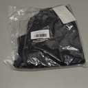 Bienzoe Boys School Uniform Shorts: Kids Cotton Trendy Adjustable Waisted Flat Front Twill Bermuda (Black)