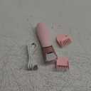 Precision Bikini Line Trimmer with LED Illumination - Built-in Magnifying Mirror & Ceramic Blade System for Flawless Skin Contact