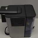 Hot & Iced Coffee Maker with Bold Setting, Single Serve Coffee Maker for K Cup and Grounds, 6-14 Oz Brew Sizes, 50 Oz Removable Water Tank, One Cup Coffee Machine with Reusable Filter, Black