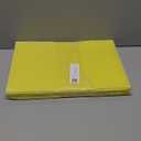 5-Pack Corrugated Plastic Sheets, 12 Inch x 16 Inch Waterproof Blank Corrugated Poster Board Yard Signs for Garage Sale/Office/Classroom/Party/Lawn Sign Road [3mm Thick, Yellow]