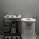 Ultra Large Capacity Towel Warmer Bucket, Rapid Heating with Timer, One-Button Control, Safety Lock, Perfect for Home and Spa (White)