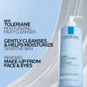 La Roche-Posay Toleriane Moisturizing Milky Cleanser, Gentle Face Cleanser with Glycerin for Dry, Sensitive & Allergy-Prone Skin, Face Wash for Hydration, Makeup Remover Cleanser, 13.5fl oz