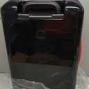 United Colors of Benetton United Hardside Luggage with Spinner Wheels, Black, Carry-On 19 Inch