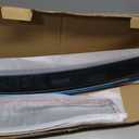 Set of 4 Front+Rear Smoke Tint with Chrome Trim Sun/Rain Guard Outside Mount Tape-On PVC Window Visors Compatible with 13-19 Escape