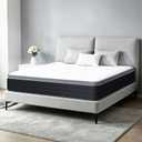 Queen Size Mattress, 10 Inch Plush Comfort, Pocketed Coil Mattress in a Box, 60x80 Inch Queen Bed Mattress with Supportive Quiet Design