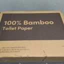 Amazon Aware Bamboo 3-Ply Toilet Paper, Unscented, 24 Rolls, FSC Certified, 350 Sheets, 8400 Count, Pack of 24, Plastic-Free