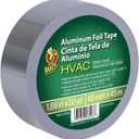 Duck Brand HVAC UL 723 Metal Repair Aluminum Foil Tape, 1.88-Inch by 50 Yards, Single Roll, Silver (240225)