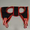 Cat Grooming Hammock Harness for Small Dogs, Pet Hammock Restraint Bag,Dog Grooming Sling for Trimming Nail and Ear/Eye Care(XS Size,6.5") (Black)