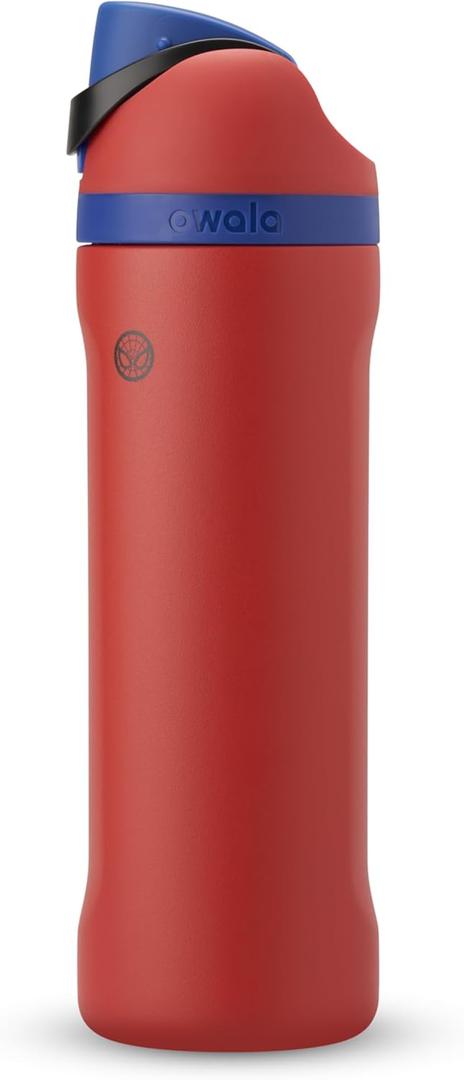 Owala Marvel FreeSip Insulated Stainless Steel Water Bottle with Straw for Sports and Travel, BPAFree Sports Water Bottle, 24 oz, Spiderman