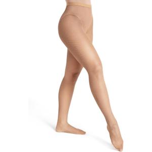 Capezio Women's Studio Basics Fishnet Seamless Tight (Medium)