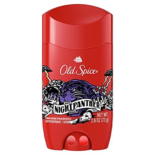 Old Spice Anti-Perspirant Deodorant for Men, NightPanther, 2.6 oz 6 pack