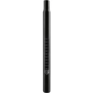 TRIWONDER Bike Seat Post 25.4mm 27.2mm 28.6mm 30.4mm 30.8mm 31.6mm Aluminum 350mm Length Alloy Saddle Pole Bike Seatpost Seat Tube Bicycle Seat Post (01 Black)