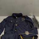 Acekid Police Costume for Boys Halloween Police Officer Costume for Kids, S