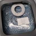 Pawtners Dog Water Bowl No Spill, 152oz/4.5L Stainless Steel Dog Floating Bowl, Slow Water Bowl for Dog with Filter, Non-Slip Base, No Splash Water Bowl for Medium Large Messy Drinkers Blue