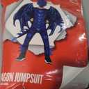 Morph Dragon Costume For Kids, Dragon Wing Costumes For Boys, Halloween Costumes Kids, Boys Halloween Costume (Medium, Red)