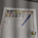 Natuyalo Framed Paint by Numbers for Adults Beginner, Vase Acrylic Easy Paint by Numbers Kits with Frame Flowers Art Craft Kits for Adults Suitable for Wall Decoration 12x12 Inch (Color-04)