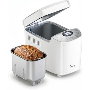 Davivy 3.5 lb Large Capacity Bread Maker with 2 Kneading Paddles