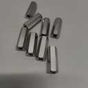 Hex Coupling Nuts, M10 x 1.0-Pitch UNF 30mm/1.18" Length, 8 Pack 304 Stainless Steel Rod Coupling Nut for Threaded Rods & Studs